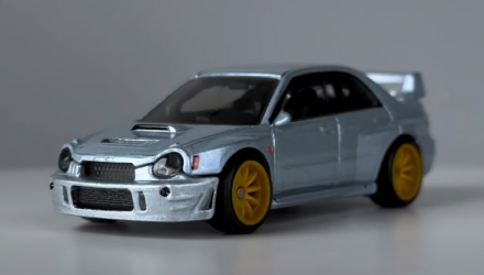 Машинка Premium Hot Wheels 2шт Subaru Impreza WRX / '16 STI 2-Packs 1:64 HKF60 Silver - Retromagaz, image 2