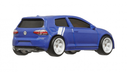 Машинка Premium Hot Wheels Volkswagen Golf Mk7 World Tour 1:64 HRV79 Blue - Retromagaz, image 2