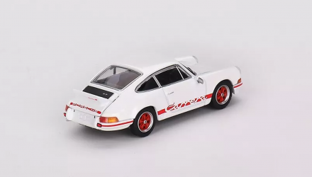 Машинка Premium MINI GT Porsche 911 Carrera RS 2.7 1:64 White - Retromagaz, image 2