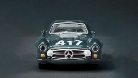 Машинка Premium Hot Wheels Mercedes-Benz 300 SL Elite 64 1:64 HNG51 Dark Grey - Retromagaz, image 5