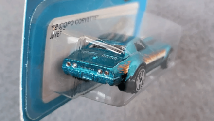 Тематична Машинка Hot Wheels '69 COPO Corvette Ultra Hots 1:64 JBY67 Blue - Retromagaz, image 3