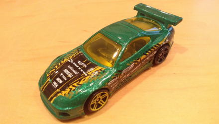 Машинка Базова Hot Wheels Toyota Supra Speed Graphics 1:64 DHR73 Green - Retromagaz, image 2