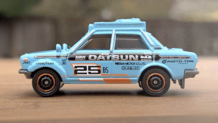 Машинка Велике Місто Matchbox '70 Datsun 510 Adventure 1:64 JBR65 Blue - Retromagaz, image 4