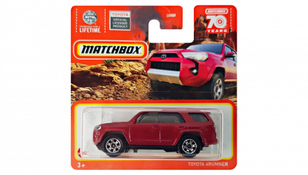 Машинка Велике Місто Matchbox Toyota 4Runner Off-Road 1:64 HFR45 Red - Retromagaz, image 1