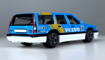 Тематическая Машинка Hot Wheels Volvo 850 Estate Hot Wagons 1:64 HWR56/HRR86 Blue - Retromagaz, image 3