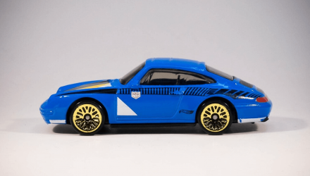 Машинка Базовая Hot Wheels '96 Porsche Carrera Magnus Walker The `90S 1:64 HTB03 Blue - Retromagaz, image 3