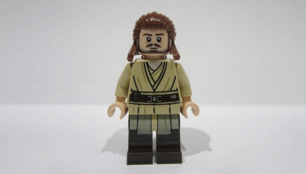 Фігурка Lego Джедай Qui-Gon Jinn Poncho Star Wars sw1334 Б/У - Retromagaz, image 3