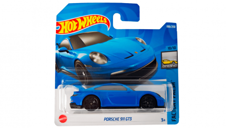 Машинка Базова Hot Wheels Porsche 911 GT3 Factory Fresh 1:64 HCT22 Blue - Retromagaz, image 1