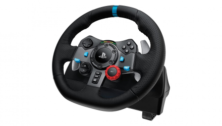 Набор Руль Проводной Logitech PlayStation 4 G29 Black Новый  + Рычаг Переключения Передач 5 Xbox Driving Force Shifter - Retromagaz, image 1