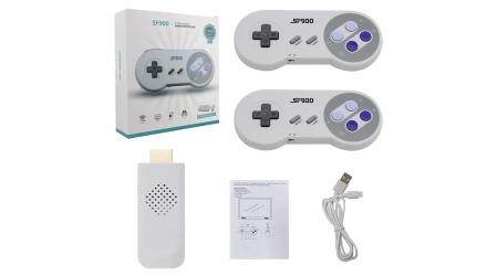 Консоль Dezorq SF900 Game Stick SNES Controller + 4700 Встроенных Игр 4GB Light Grey - Retromagaz, image 5