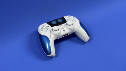 Геймпад Беспроводной Sony PlayStation 5 DualSense Astro Bot Limited Edition White Blue Новый - Retromagaz, image 2