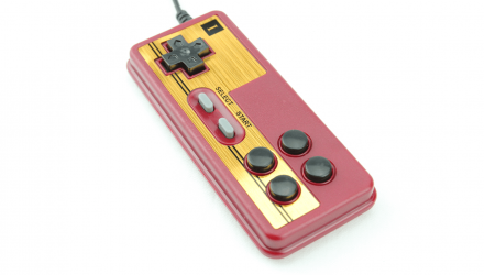 Геймпад Проводной RMC Famicom Dendy Dendy Junior / Subor 8 Bit 9pin Red 2m Новый - Retromagaz, image 1