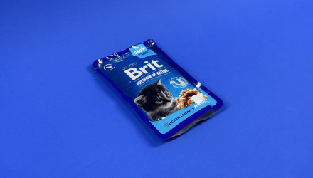 Влажный Корм для Кошек Brit Premium for Kitten Курица 100g - Retromagaz, image 1