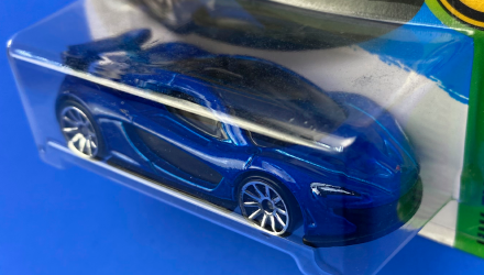 Машинка Базова Hot Wheels McLaren P1 Exotics 1:64 DHP95 Blue - Retromagaz, image 4