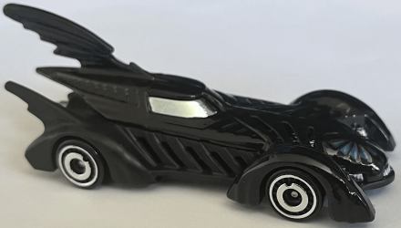 Машинка Базовая Hot Wheels Batman Forever Batmobile Batman 1:64 HKG38 Black - Retromagaz, image 2