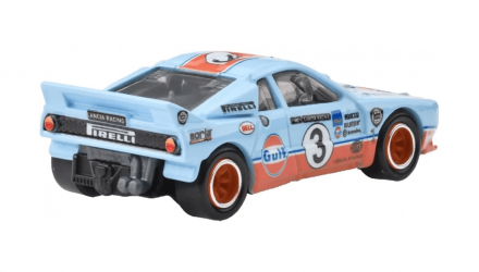 Машинка Premium Hot Wheels 2шт Lancia Rally 037 / Fiat 131 Abarth Gulf 2-Packs 1:64 HRR81 Blue - Retromagaz, image 2