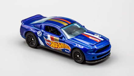 Машинка Базова Hot Wheels '10 Ford Shelby GT500 Super Snake Race Team 1:64 FYC74 Blue - Retromagaz, image 2