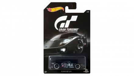 Тематична Машинка Hot Wheels Ford GT LM Gran Turismo 1:64 DJL15 Black - Retromagaz, image 1