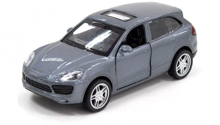 Машинка Автопром Porsche Cayenne S 1:43 Grey - Retromagaz, image 1