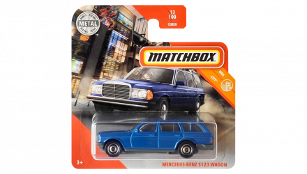 Машинка Велике Місто Matchbox Mercedes-Benz S123 Wagon City 1:64 GKL71 Blue - Retromagaz, image 1