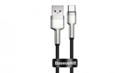 Кабель Baseus Cafule Series Metal 66W USB 2.0 - USB Type-C 1m - Retromagaz, image 1