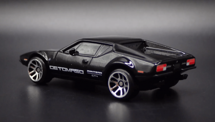 Тематична Машинка Hot Wheels De Tomaso Pantera Fast & Furious 1:64 HNR88/HRW52 Black - Retromagaz, image 2