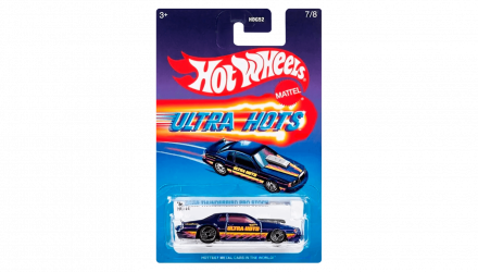 Тематическая Машинка Hot Wheels '86 Ford Thunderbird Pro Stock Ultra Hots 1:64 HDG52/HRX14 Blue - Retromagaz, image 5