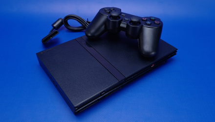 Консоль Sony PlayStation 2 Slim SCPH-7xxx Chip Black Б/У - Retromagaz, image 1