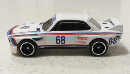 Машинка Базовая Hot Wheels '73 BMW 3.0 CSL Race Car BMW 1:64 DHP29 White - Retromagaz, image 4