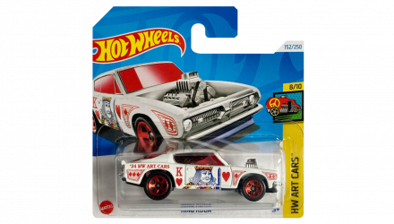 Машинка Базовая Hot Wheels King Kuda Art Cars 1:64 HTB77 White - Retromagaz, image 1