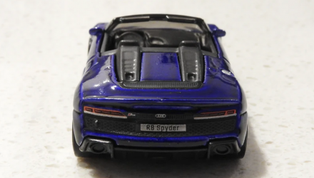 Машинка Базовая Hot Wheels 2019 Audi R8 Spyder Exotics 1:64 GRY87 Blue - Retromagaz, image 6