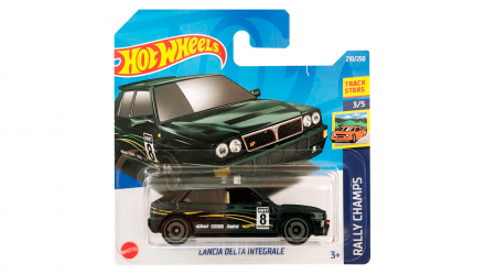 Машинка Базова Hot Wheels Lancia Delta Integrale Rally Champs 1:64 HCT88 Green - Retromagaz, image 1