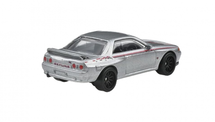 Машинка Premium Hot Wheels 2шт Nissan Skyline GT-R (BNR32) / (BNR34) NISMO 2-Packs 1:64 HCY75 Metallic Silver - Retromagaz, image 3