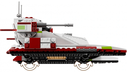 Конструктор Lego Republic Fighter Tank Star Wars 75342 Новий - Retromagaz, image 4