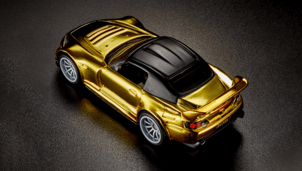 Машинка Premium Hot Wheels Honda S2000 Red Line Club RLC 1:64 HGW15 Gold - Retromagaz, image 3