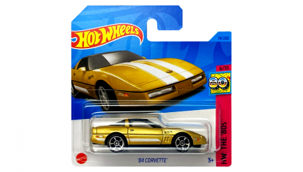 Машинка Базовая Hot Wheels '84 Corvette The `80S 1:64 HKG83 Gold - Retromagaz, image 1