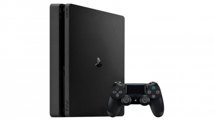 Набор Консоль Sony PlayStation 4 Slim 500GB Black Б/У  + Геймпад Беспроводной DualShock 4 Без Коробки Version 2 Новый - Retromagaz, image 1