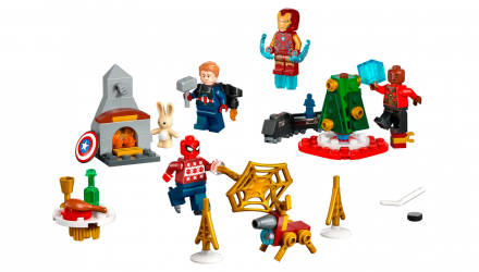 Конструктор Lego Новорічний Адвент-Календар Marvel 76267 Новий - Retromagaz, image 2