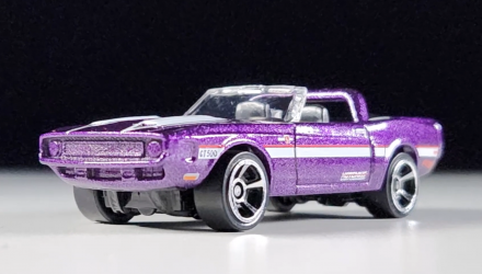 Машинка Базовая Hot Wheels '69 Shelby GT-500 Muscle Mania 1:64 HKJ50 Purple - Retromagaz, image 2