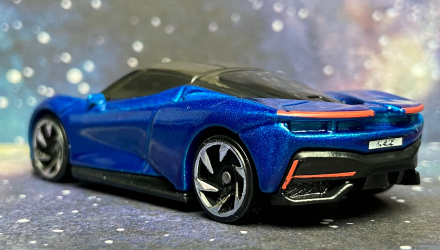 Машинка Базова Hot Wheels Automobili Pininfarina Battista Exotics 1:64 HCX53 Blue - Retromagaz, image 4