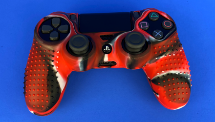 Чохол Силіконовий RMC PlayStation 4 Red Black Новий - Retromagaz, image 5