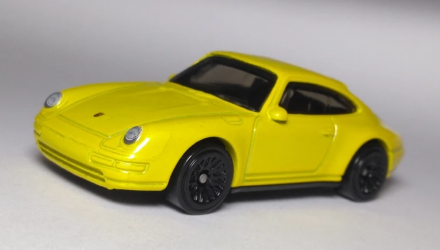 Машинка Базовая Hot Wheels '96 Porsche Carrera Porsche 1:64 GHF18 Yellow - Retromagaz, image 2