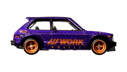 Машинка Premium Hot Wheels '81 Toyota Starlet KP61 Ronin Run 1:64 HCK11 Purple - Retromagaz, image 4