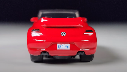 Машинка Большой Город Matchbox 2019 Volkswagen Beetle Convertible Highway 1:64 HLD14 Red - Retromagaz, image 5