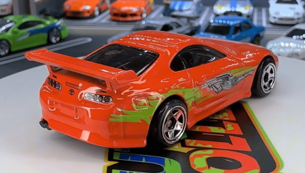 Тематическая Машинка Hot Wheels Toyota Supra Brian O'Conner Fast & Furious 1:64 JBY30 Orange - Retromagaz, image 3