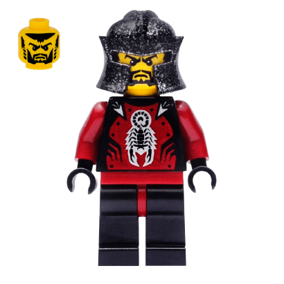 Фігурка Lego Knights Kingdom II Shadow Knight Castle cas273 Б/У - Retromagaz