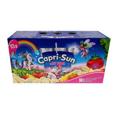 Набір Напій Соковий Capri-Sun 10шт Fairy Drink 200ml - Retromagaz