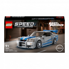 Конструктор Lego "Двойной Форсаж" Nissan Skyline GT-R (R34) Speed Champions 76917 Новый - Retromagaz