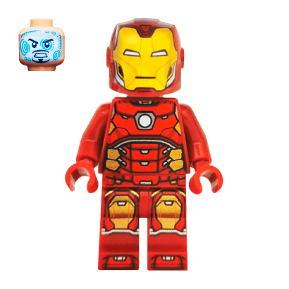 Фигурка Lego Marvel Iron Man with Silver Hexagon on Chest Super Heroes sh0612 Б/У - Retromagaz