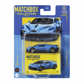 Машинка Premium Matchbox 2018 Bugatti Divo Collectors 1:64 HVW14 Blue - Retromagaz